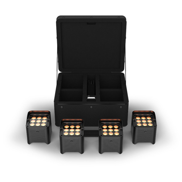 Аккумуляторные прожекторы Chauvet Freedom Par Q9 X4 (комплект 4 шт.)