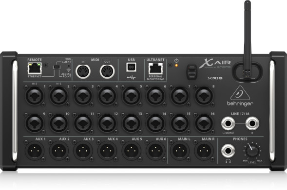 Цифровой микшерный пульт Behringer X AIR XR18