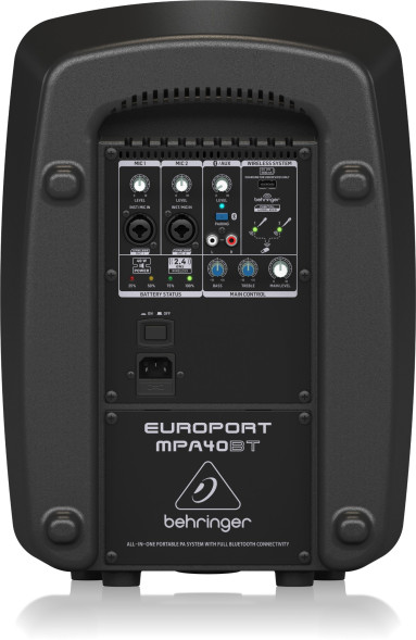Портативная акустическая система Behringer MPA40BT