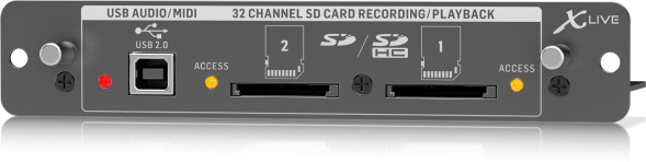 Карта расширения Behringer X-LIVE