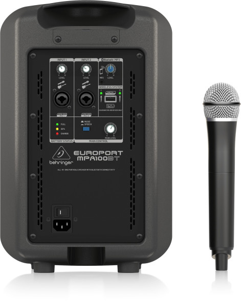 Портативная акустическая система Behringer MPA100BT