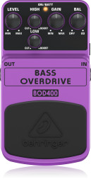 Педаль эффектов для бас-гитары Behringer BOD400