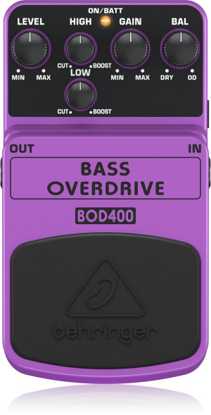 Педаль эффектов для бас-гитары Behringer BOD400
