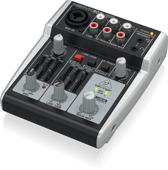 Аналоговый микшерный пульт Behringer XENYX 302USB