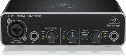 Аудиоинтерфейс Behringer UMC22