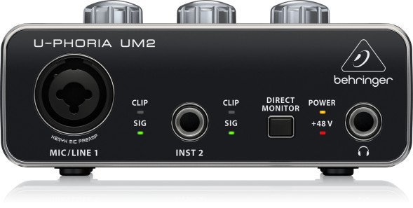 Аудиоинтерфейс Behringer UM2