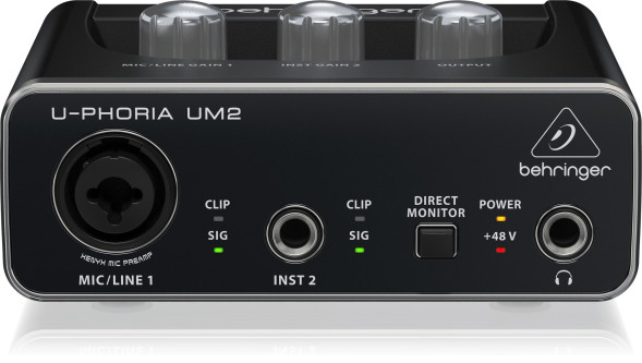 Аудиоинтерфейс Behringer UM2
