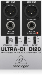 Активный директ-бокс Behringer DI20