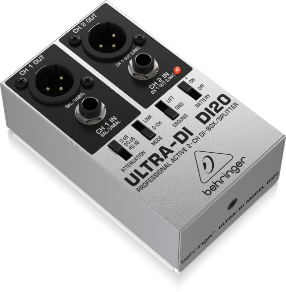 Активный директ-бокс Behringer DI20