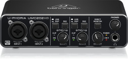 Аудиоинтерфейс Behringer U-PHORIA UMC202HD