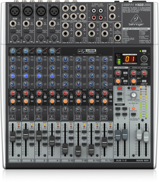 Аналоговый микшерный пульт Behringer XENYX X1622USB