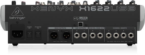 Аналоговый микшерный пульт Behringer XENYX X1622USB