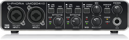 Аудиоинтерфейс Behringer U-PHORIA UMC204HD