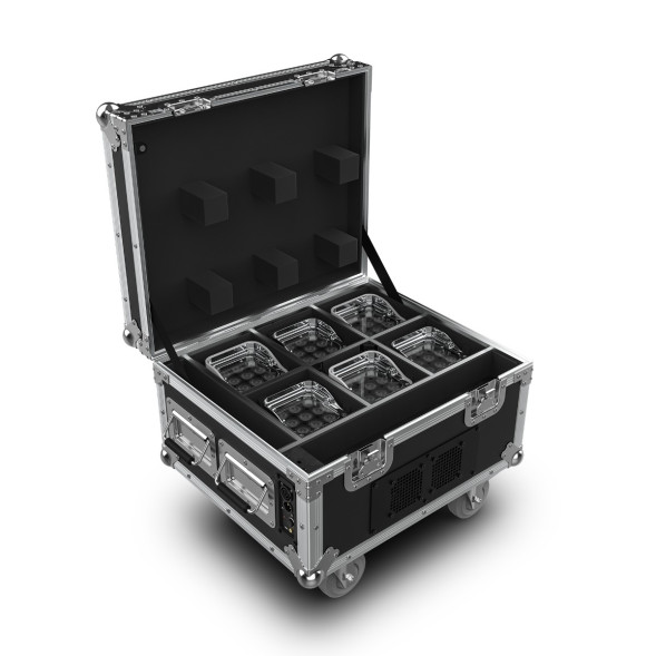 Аккумуляторный прожектор Chauvet WELL Fit X (комплект 6 шт. в кейсе-зарядке)