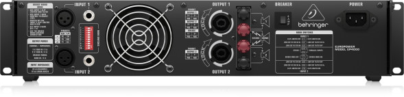 Двухканальный усилитель мощности Behringer EUROPOWER EP4000