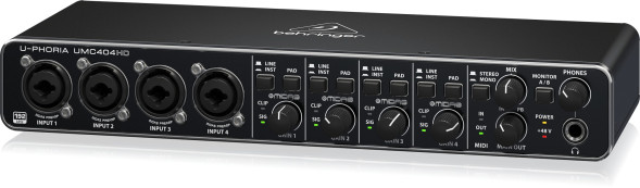 Аудиоинтерфейс Behringer U-PHORIA UMC404HD