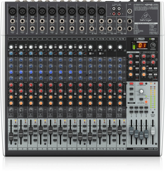 Аналоговый микшерный пульт Behringer XENYX X2442USB