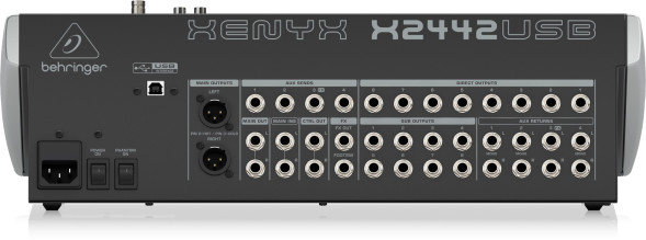 Аналоговый микшерный пульт Behringer XENYX X2442USB