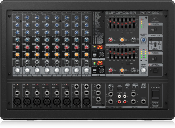Активный микшерный пульт Behringer EUROPOWER PMP1680S