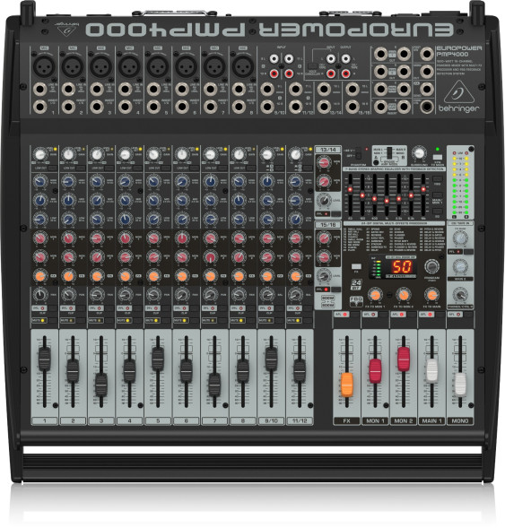 Активный микшерный пульт Behringer EUROPOWER PMP4000