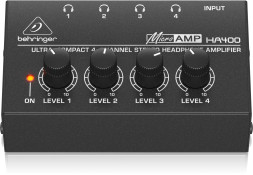 Усилитель для наушников Behringer MICROAMP HA400