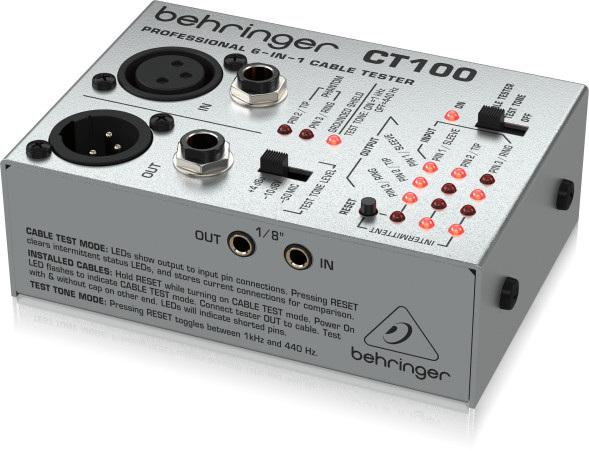 Кабельный тестер Behringer CT100
