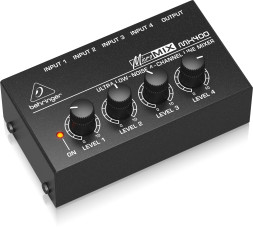 Линейный микшер Behringer MICROMIX MX400