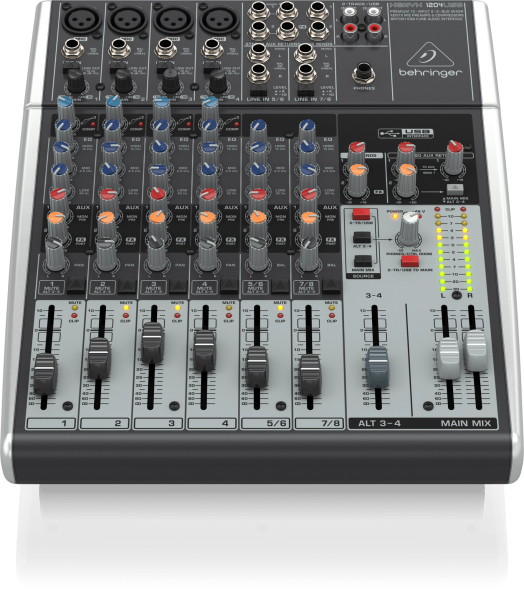 Аналоговый микшерный пульт Behringer XENYX 1204USB