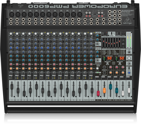 Активный микшерный пульт Behringer EUROPOWER PMP6000