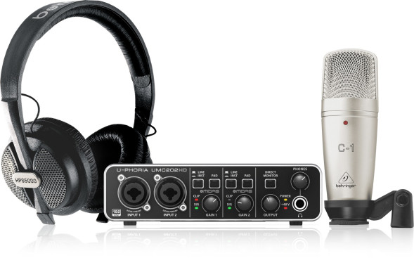 Комплект для звукозаписи Behringer U-PHORIA STUDIO PRO
