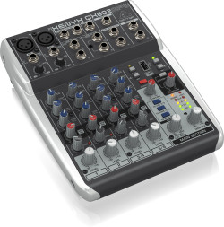 Аналоговый микшерный пульт Behringer XENYX QX602MP3