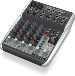 Аналоговый микшерный пульт Behringer XENYX QX602MP3