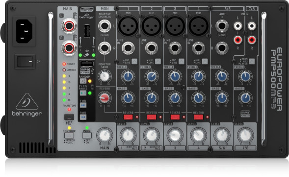 Активный микшерный пульт Behringer EUROPOWER PMP500MP3