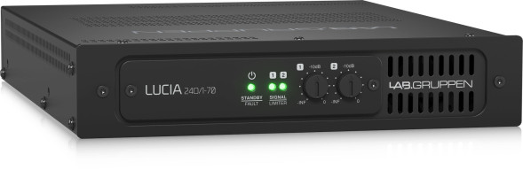 Компактный трансляционный усилитель мощности Lab Gruppen LUCIA 240/1-70