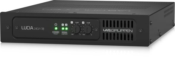 Компактный трансляционный усилитель мощности Lab Gruppen LUCIA 240/1-70