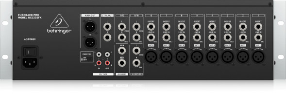 Рэковый аналоговый микшерный пульт Behringer EURORACK PRO RX1202FX V2