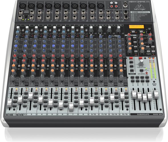 Аналоговый микшерный пульт Behringer XENYX QX2442USB