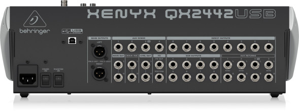 Аналоговый микшерный пульт Behringer XENYX QX2442USB