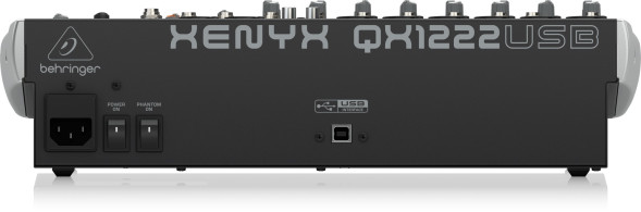 Аналоговый микшерный пульт Behringer XENYX QX1222USB