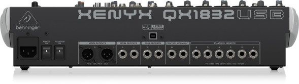 Аналоговый микшерный пульт Behringer XENYX QX1832USB