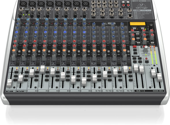 Аналоговый микшерный пульт Behringer XENYX QX2222USB