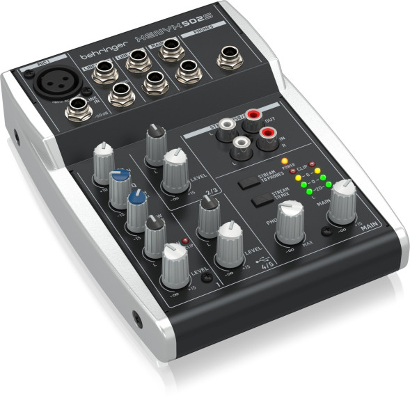Аналоговый микшерный пульт Behringer XENYX 502S