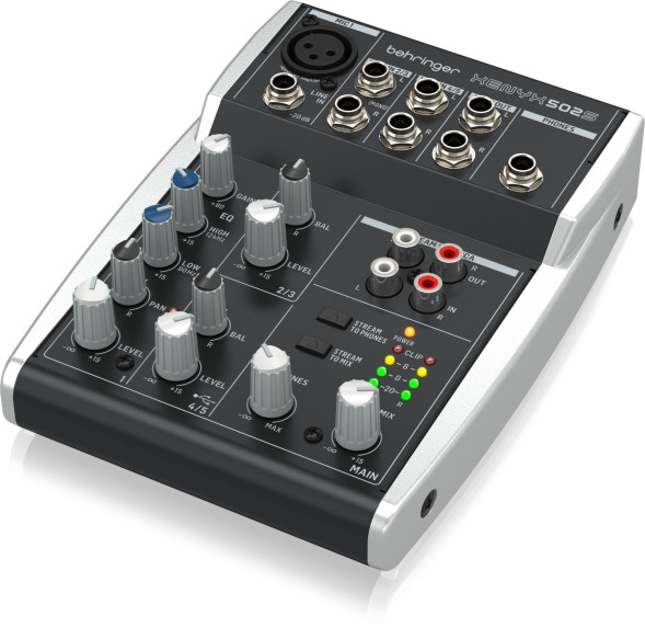 Аналоговый микшерный пульт Behringer XENYX 502S