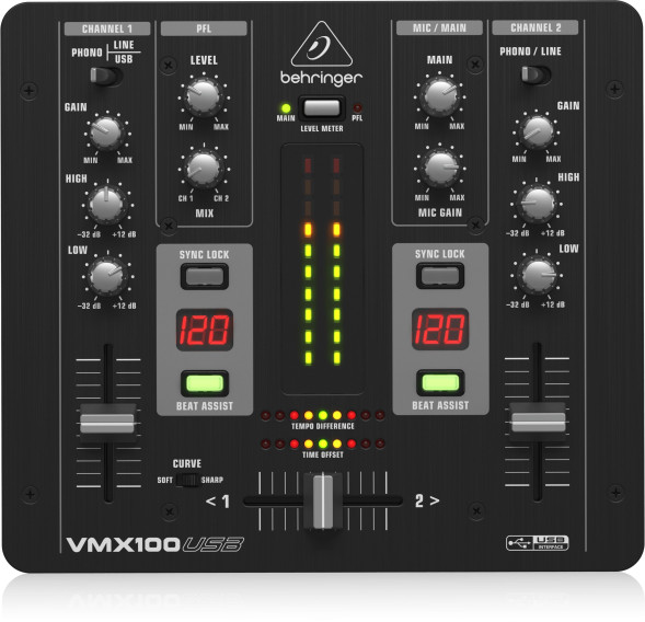 DJ-микшер Behringer VMX100USB