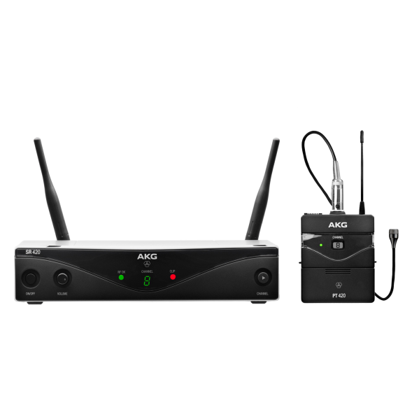 Радиосистема с петличным микрофоном AKG WMS420 Presenter Set Band D